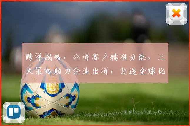 跨洋战略，公海客户精准分配，三大策略助力企业出海，打造全球化品牌